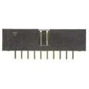 Amphenol Communications Solutions T821 Series Straight Through Hole PCB Header, 20 Contacts, 2.54 mm Pitch T821120A1S100CEU