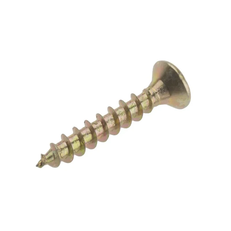 RS PRO Pozidriv Countersunk Steel Wood Screw, Passivated Zinc Plated, 4 mm Thread, 25 mm Length 263-1858