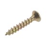RS PRO Pozidriv Countersunk Steel Wood Screw, Passivated Zinc Plated, 4 mm Thread, 25 mm Length 263-1858