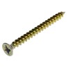 RS PRO Pozidriv Countersunk Steel Wood Screw, Passivated Zinc Plated, 6 mm Thread 70 mm Length 263-1971