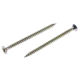RS PRO Pozidriv Countersunk Steel Wood Screw, Passivated Zinc Plated, 4.5 mm Thread, 70 mm Length 263-1915