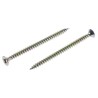 RS PRO Pozidriv Countersunk Steel Wood Screw, Passivated Zinc Plated, 4.5 mm Thread, 70 mm Length 263-1915