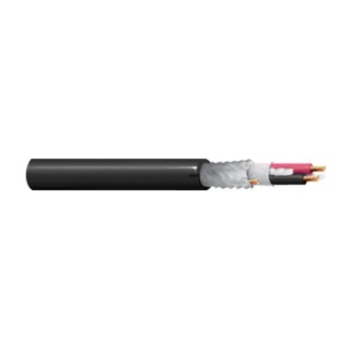 Belden 2 Core Screened Audio Cable 5.33 mm OD, 152 m Length, 300V AC, Polyethylene Jacket 1800F B59500
