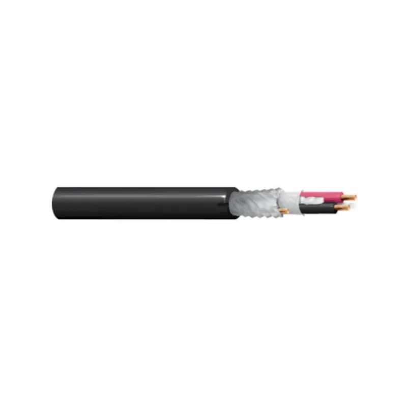 Belden 2 Core Screened Audio Cable 5.33 mm OD, 152 m Length, 300V AC, Polyethylene Jacket 1800F B59500
