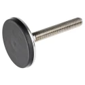 RS PRO M20 100 mm Diameter Adjustable Foot Stainless Steel 3000 kg Static Load Capacity 10 ° Tilt Angle 162-3265