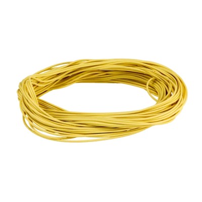 HellermannTyton Silicone Rubber Yellow Cable Sleeve, 25m Length 10 mm Cable Diameter SLPLU 15 Series 901-10008