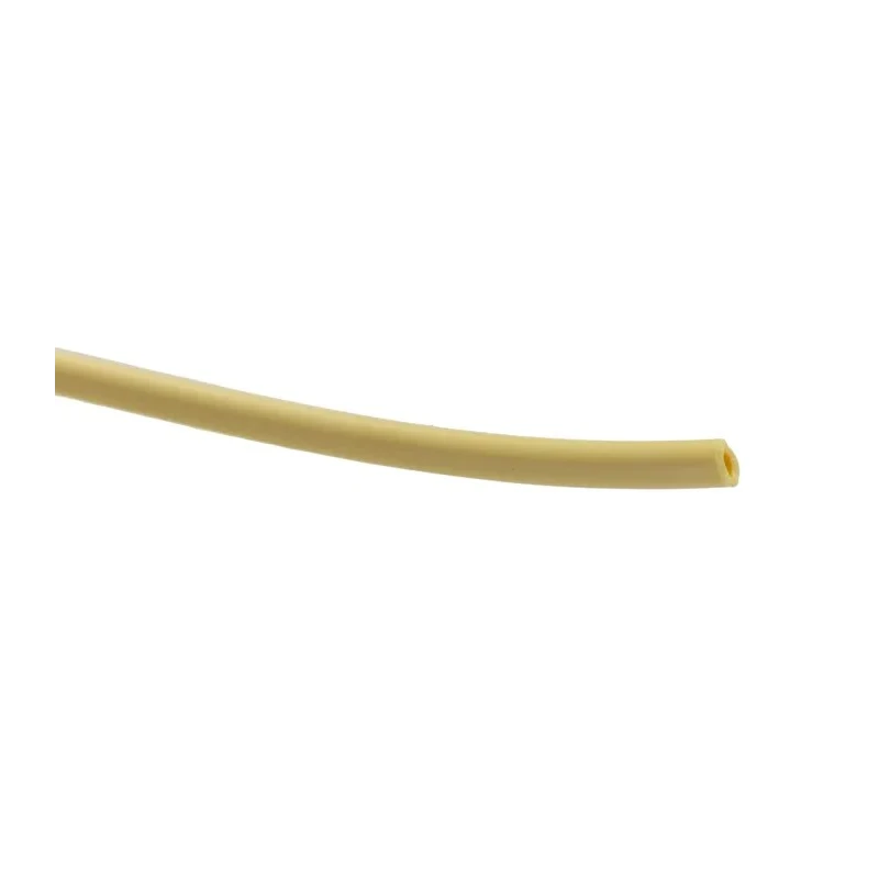 HellermannTyton Silicone Rubber Yellow Cable Sleeve, 25m Length 10 mm Cable Diameter SLPLU 15 Series 901-10008