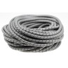 HellermannTyton Spiral Cable Wrap Polyolefin Grey 19.2 mm Maximum Bundle Diameter 30 m Length 901-10018