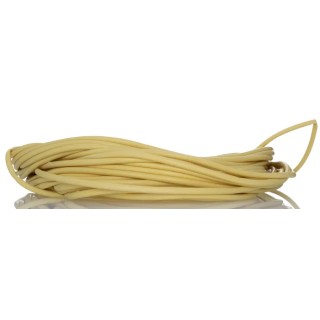 HellermannTyton Silicone Rubber Yellow Cable Sleeve 25m Length 10mm Diameter SLPLU 50 Series 901-10013