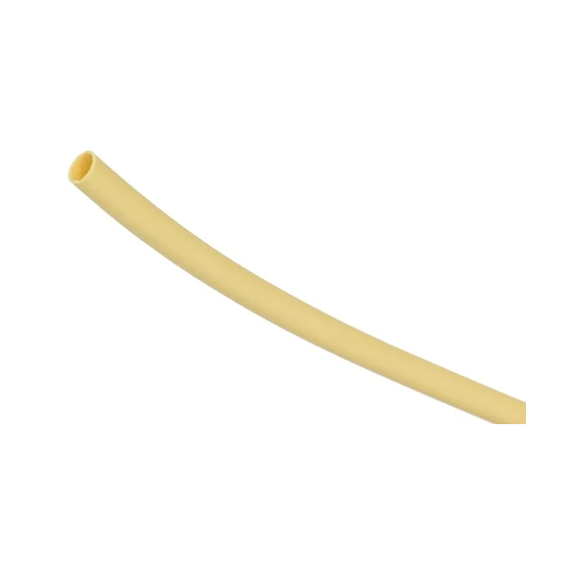 HellermannTyton Silicone Rubber Yellow Cable Sleeve 25m Length 10mm Diameter SLPLU 50 Series 901-10013