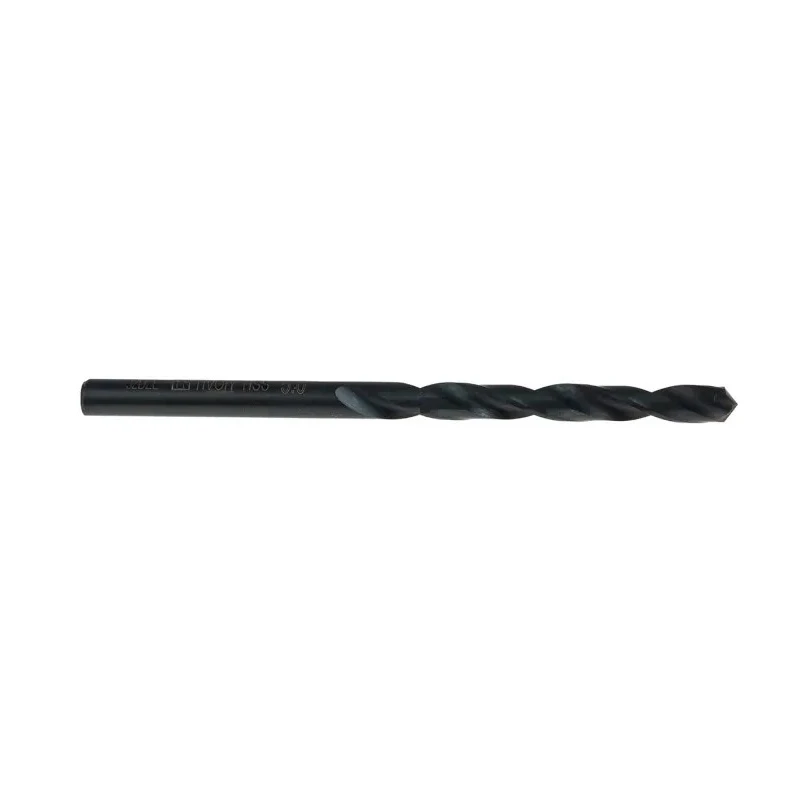 Tivoly High-Speed Steel 5 mm Drill Bit, Cylindrical Shank, Helical 4-Flute 118° Angle, 2 Pieces 11436720500