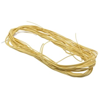 HellermannTyton Silicone Rubber Yellow Cable Sleeve 25m Length 10mm Diameter SLPLU 5 Series 901-10005
