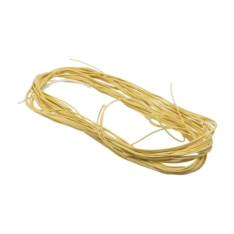 HellermannTyton Silicone Rubber Yellow Cable Sleeve 25m Length 10mm Diameter SLPLU 5 Series 901-10005