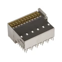 HARTING har-bus HM 2 mm Pitch Type C Backplane Connector, Right Angle Female, 7 Row, 55 Way 17230552102