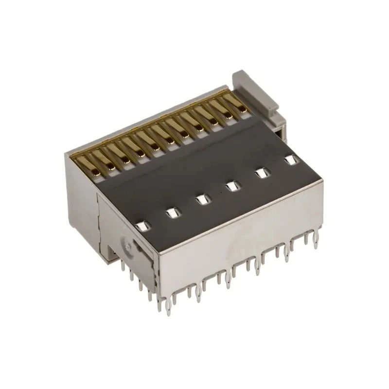 HARTING har-bus HM 2 mm Pitch Type C Backplane Connector, Right Angle Female, 7 Row, 55 Way 17230552102