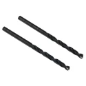 Tivoly Industrial Grade HSS Drill Bit 4mm Cylindrical Shank 118° Point Angle 2 Pcs 11436720400