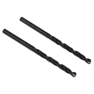 Tivoly Industrial Grade HSS Drill Bit 4mm Cylindrical Shank 118° Point Angle 2 Pcs 11436720400