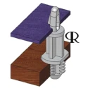 Essentra Nylon PCB Spacer for 4 mm PCB Hole BHL-4-01