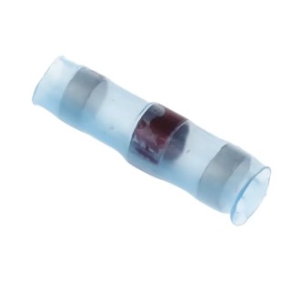 TE Connectivity Blue Polyvinyl Fluoride Solder Sleeve 17.25mm Length 1.4 mm to 3.15 mm Cable Diameter D-100-00