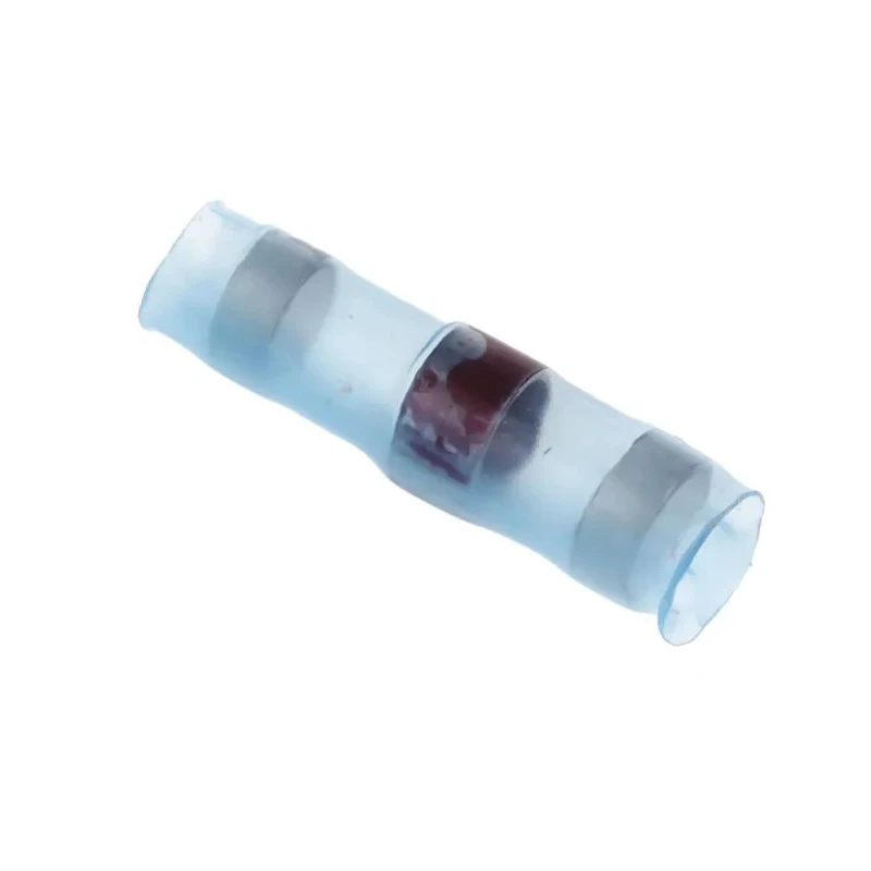 TE Connectivity Blue Polyvinyl Fluoride Solder Sleeve 17.25mm Length 1.4 mm to 3.15 mm Cable Diameter D-100-00