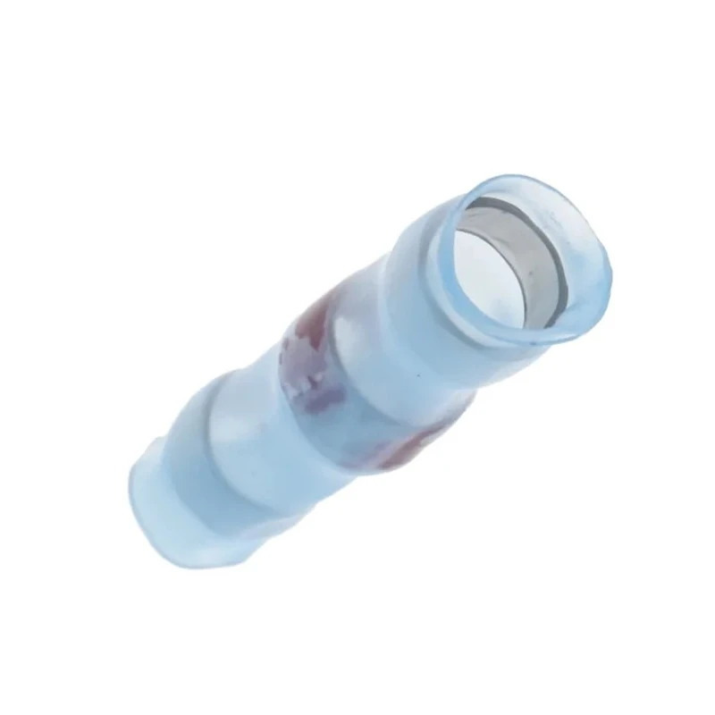 TE Connectivity Blue Polyvinyl Fluoride Solder Sleeve 17.25mm Length 1.4 mm to 3.15 mm Cable Diameter D-100-00