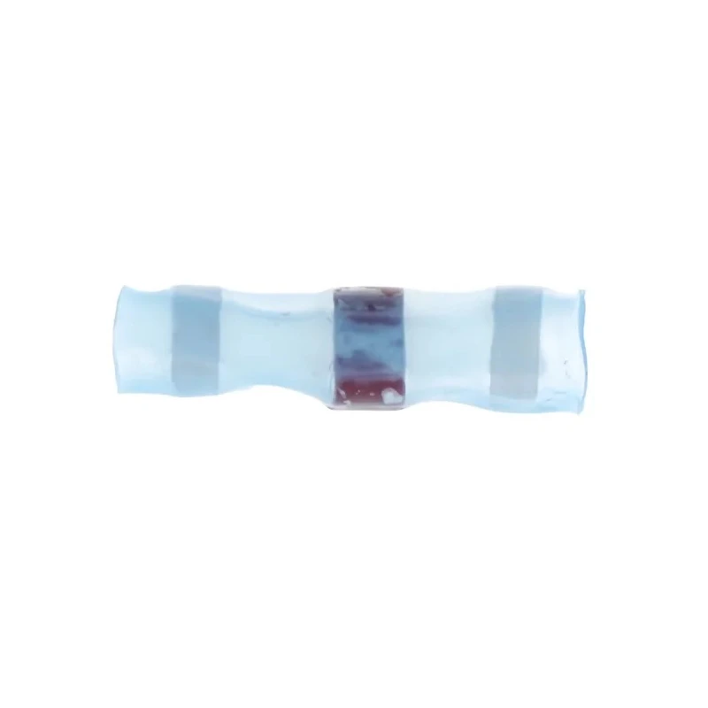 TE Connectivity Blue Polyvinyl Fluoride Solder Sleeve 17.25mm Length 1.4 mm to 3.15 mm Cable Diameter D-100-00
