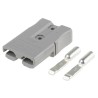Anderson Power Products SBS Series 2 Way Male Battery Connector, Straight Cable, 600V, 110A SBS50GRA10/12