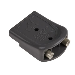 Anderson Power Products SBS MINI Series 2 Way Male Battery Connector Straight Cable 600V 52A SBSMINIGRY-30