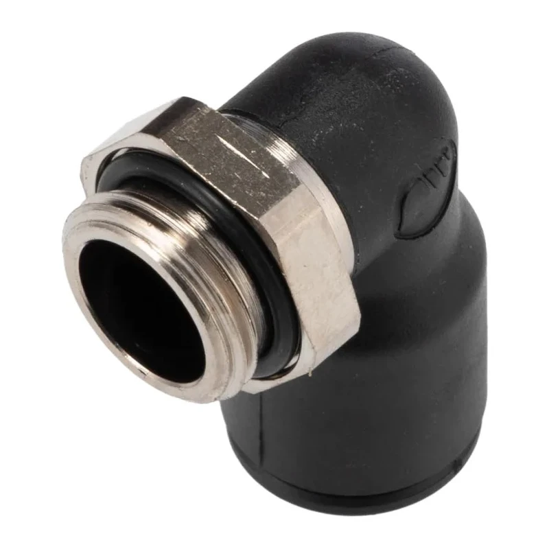 Legris Pneumatic Fitting Push-in Tube Connector 12mm, Male Thread, 3/8 in G LF3000