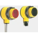Banner Retroreflective Photoelectric Sensor Barrel Style 2 m Detection Range Relay Output IP69K T18AW3LP