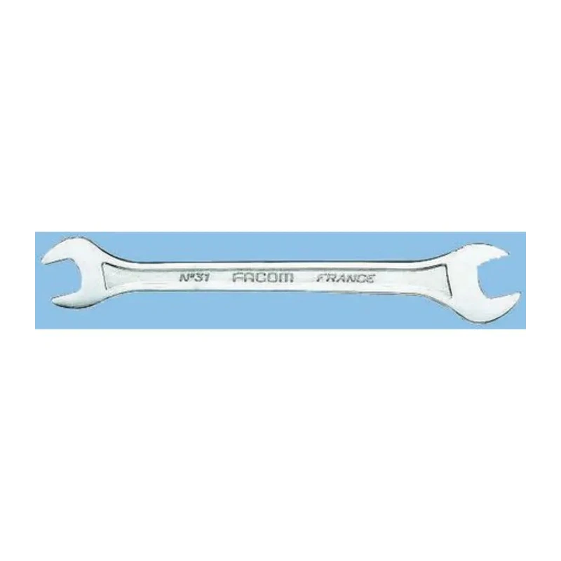 Facom Double Ended Open Spanner Metric 14 to 15 mm Chrome Finish 210mm Overall Length 31.14X15