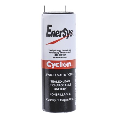 Enersys 2 V, Tab Sealed Lead Acid Battery, 4.5 Ah Capacity, Pure Lead Construction RSACP3705