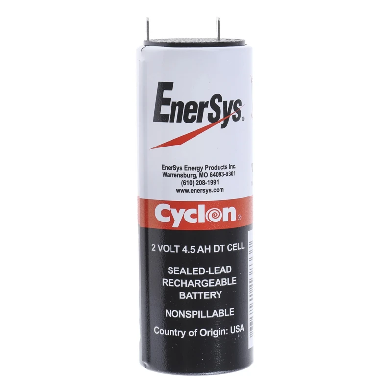 Enersys 2 V, Tab Sealed Lead Acid Battery, 4.5 Ah Capacity, Pure Lead Construction RSACP3705