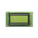 Fordata LCD Graphic Display 2 x 8 Characters, LED Backlight, Green and Yellow Illumination FC0802B00-RNNYBW-66SE