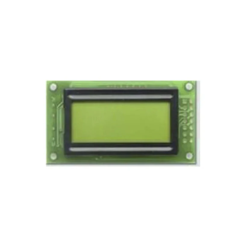 Fordata LCD Graphic Display 2 x 8 Characters, LED Backlight, Green and Yellow Illumination FC0802B00-RNNYBW-66SE