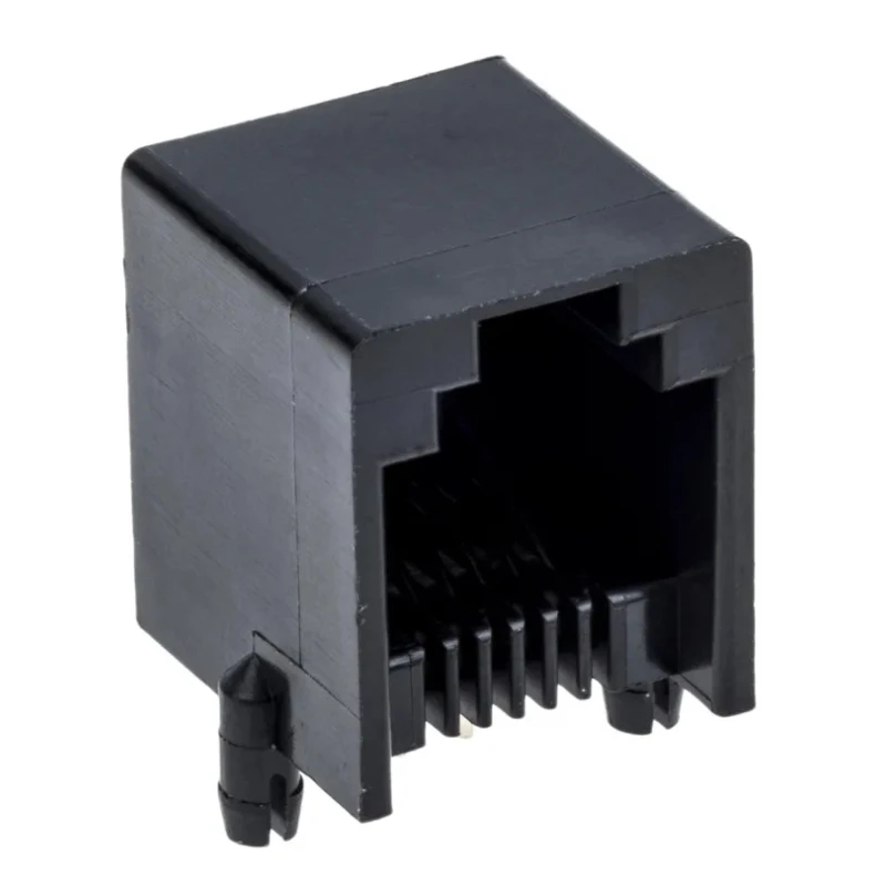 Wurth Elektronik 615006 Series RJ11 Connector Female Through Hole UTP Shield Right Angle 1 Port 6 Way RJ11