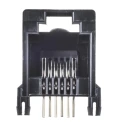 Wurth Elektronik 615006 Series RJ11 Connector Female Through Hole UTP Shield Right Angle 1 Port 6 Way RJ11
