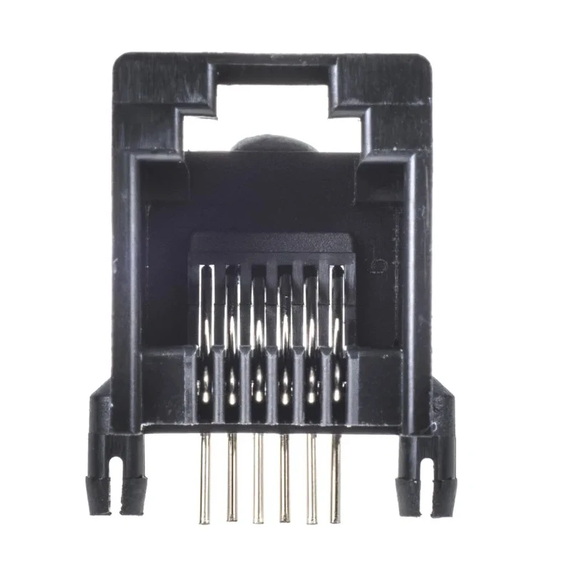 Wurth Elektronik 615006 Series RJ11 Connector Female Through Hole UTP Shield Right Angle 1 Port 6 Way RJ11