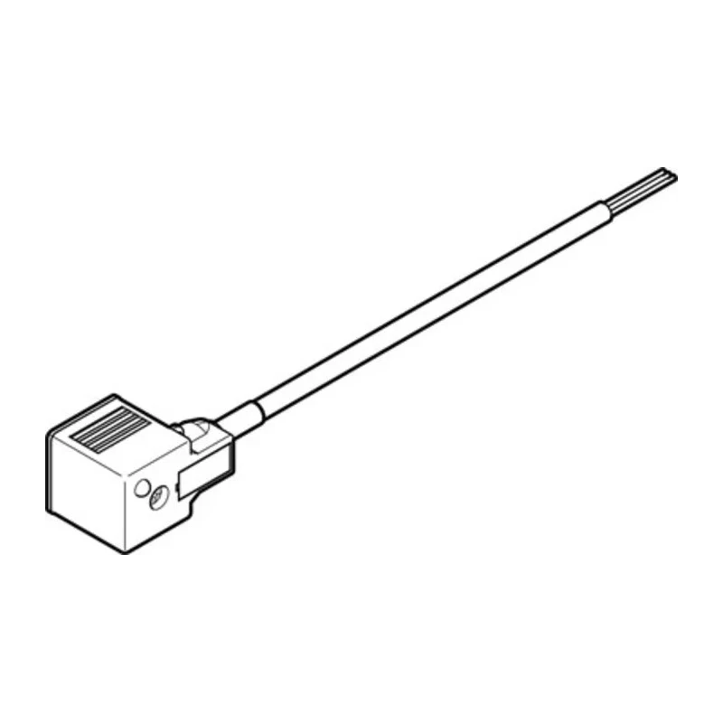 Festo NEBV Series Cable Connector 600mm Length, For Use With Connecting Valve NEBV-A1W3-K-0.6-N-LE3