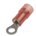 RS PRO Insulated Ring Terminal M3 Stud Size 22 AWG to 16 AWG Wire Size Red Nylon Insulation E245391 267-3650