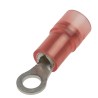 RS PRO Insulated Ring Terminal M3 Stud Size 22 AWG to 16 AWG Wire Size Red Nylon Insulation E245391 267-3650