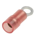 RS PRO Insulated Ring Terminal M3 Stud Size 22 AWG to 16 AWG Wire Size Red Nylon Insulation E245391 267-3650