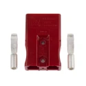 Anderson Power Products SBS Series 2 Way Male Battery Connector, Straight Orientation, Cable Mount, 600V, 110A SBS50RED08