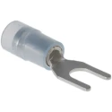 RS PRO SNYDL Insulated Crimp Spade Connector, Nylon Blue Insulation, 1.5 mm² to 2.5 mm², 16 AWG to 14 AWG, 4.3 mm 267-3846
