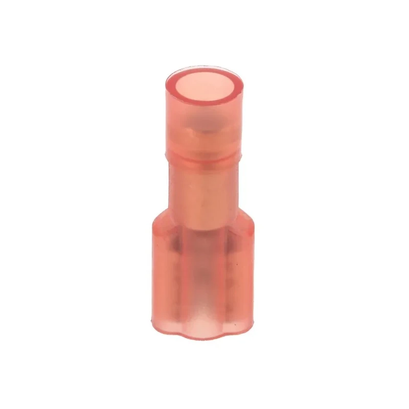 RS PRO Red Insulated Female Spade Connector, Crimp, 4.75 x 0.5 mm Tab Size, 22 AWG to 16 AWG 267-4287