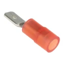 RS PRO Red Insulated Male Spade Connector, Crimp, 4.75 x 0.8 mm Tab Size, 22 AWG to 16 AWG, Nylon Insulated 267-4439