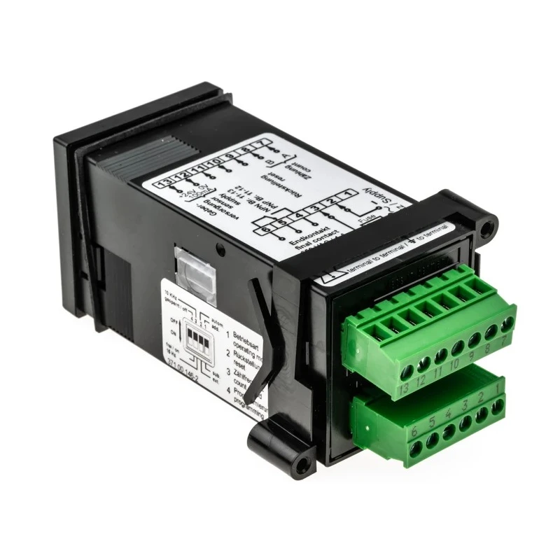 Baumer Panel Mount Digital Counter 5 Digit LED Display Bi-Directional 10 kHz 230V ac NE210