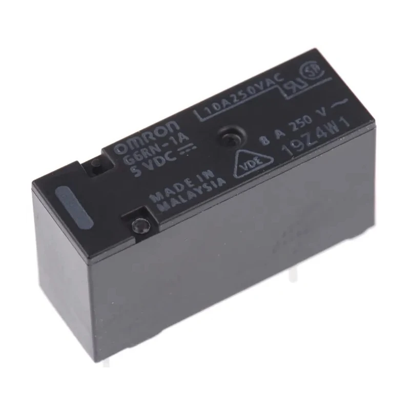 Omron PCB Power Relay 5V DC Coil 8A Switching Current SPST G6RN-1A 5DC