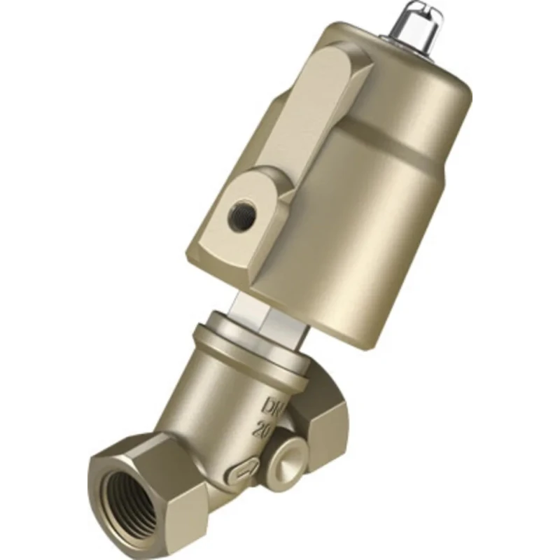 Festo Angle Seat type Pneumatic Actuated Valve, 10 bar, G Female 1/8 in VZXF-L-M22C-M-B-G34-160-M1-H3B1T-50-16