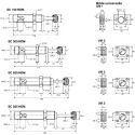 ACE Shock Absorber M14 x 1.5 Thread Size, 87.7 mm Body Length, 114.7 mm Overall Length, 11.9 mm Stroke Length SC190EUM-1